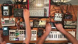 Volca Deep Techno & Dub House Jam (2019-06-15)