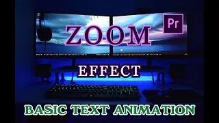 How To ZOOM Text Effect in Premiere Pro