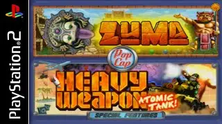 PopCap Hits! Vol 2 (PS2 Gameplay) [Zuma, Heavy Weapon]