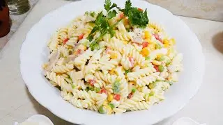 سلطة🥗  غنية ورائعة راقية سهلة التحضير وإقتصادية - Salade marocaine