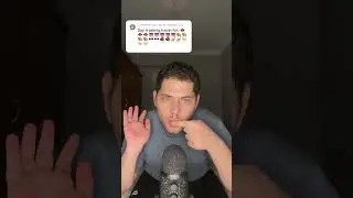 ASMR EMOJI CHALLENGE 👄👅🎨🕶️🪵💅🦷