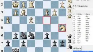Réti: King's Indian attack : LIVE Blitz (Speed) 