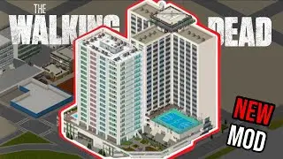 The Walking Dead’s Atlanta Tower in Project Zomboid – Mod Showcase & Survival!