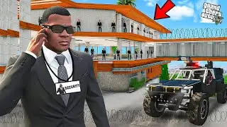 Franklin Joins The Most Special Security Guard Job ! | SHINCHAN GTA 5 VIDEO