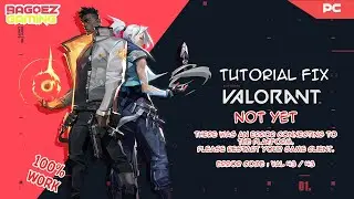 How to FIX  Valorant Error - There was an error connecting to the platform - Error Code : 43