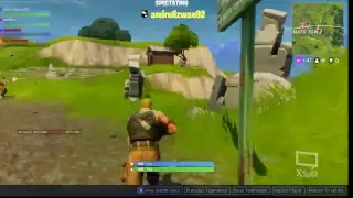 Live Zambros Azam playing FORTNITE with friends on Discord (Happy New Year 2018)