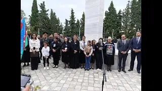 KÜRDƏMİR İCTİMAİYYƏTİ ŞƏHİDLƏRİN ANIM MƏRASİMİNDƏ