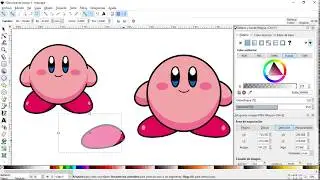 Kirby en Inkscape