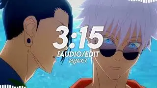 3:15 - Bazzi [Audio/Edit]