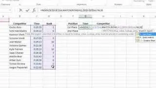 Excel  2013 Tutorial -  How to Get the Nth Largest or Smallest Value