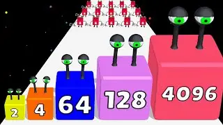2048 FIGHT - Level Up NumberBlock (Reach 4096)