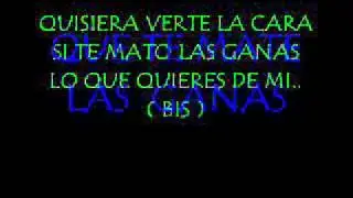 Veronica Orozco-Las Bragas (Letra)