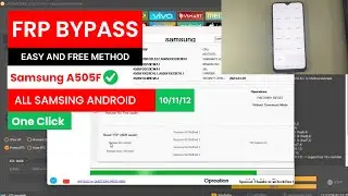 Free and Easy FRP Bypass for Samsung A50 2025