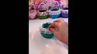 🌸❤️DIY cute giveaways baskets 🧺 #craft #craftideas #souvenir #art #artwork #craftproject