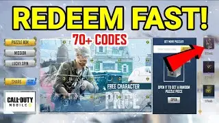 PUZZLE CODES FOR 1-16 TO GET PRICE SKIN IN COD MOBILE