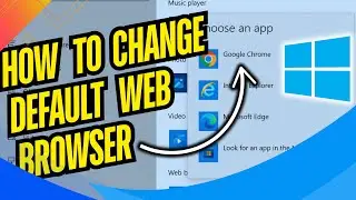 how to change default web browser program on windows 10
