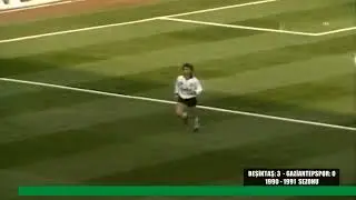 1990-1991 SEZONU 16.HF.BEŞİKTAŞ 3-0 G.ANTEP