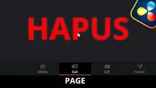 How to remove CUT Page in DaVinci Resolve 17
