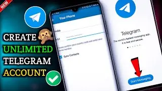 Create Unlimited Fake Telegram Account Without Phone Number 2024 | Create Multiple Telegram Account