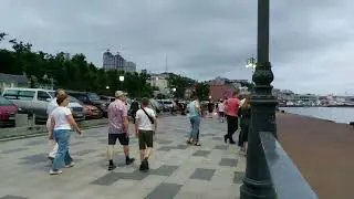 #Владивосток Набережная Цесаревича. День ВМФ России.