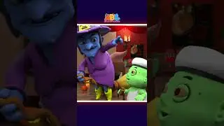 Пять зомби готовят на вечеринке. Часть 1 #shorts #песнидлядетей #zombieshorts