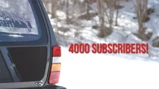4000 subscribers! THANK YOU!