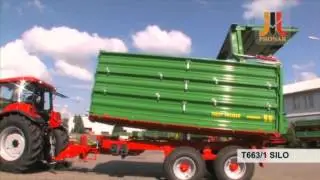 Прицепы тандемы PRONAR T663 и T683