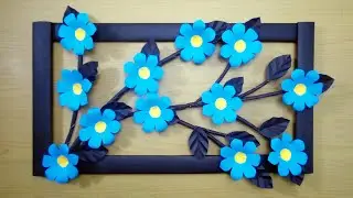 How to Make Unique and Beautiful Wall Decorations from Paper - Easy Paper Home Decor