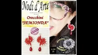 Orecchini SEMIONDA Rossi (vendita)