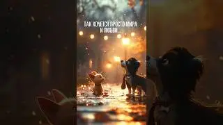 Когда уже настанет мир?🏞🐶🐱 #жизнь #мир #животные