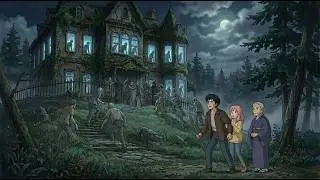 Surviving Inside an Abandoned Victorian Mansion During a Zombie Apocalypse | Ghibli Cozy Survival
