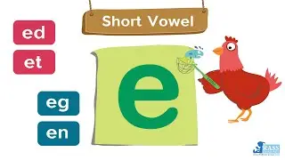 Short Vowel - e | Phonics Rhyming Words - ed et eg en | 2 Phonics Readers |Go Phonics 1C U27