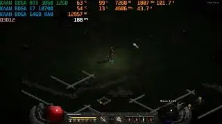 12 GB RTX 3060 & I7 10700 | Diablo 2 Resurrected - 1440p Ultra Details