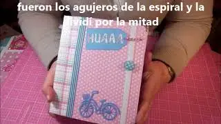 Libreta y carpeta porta libreta