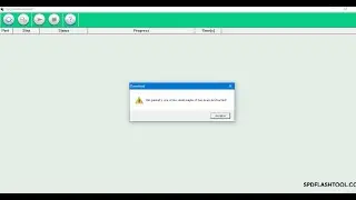 error en SPD-flashtool,   Binpacket