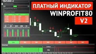 Индикатор для бинарных опционов WinProfit80 V2. 75% прибыльных сделок на турбо-опционах