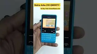 Rs.2499 | NOKIA ASHA 210 QWERTY BLUE EDITION | BUY NOW FROM ZONEOFDEALS.COM 