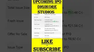 Digikore IPO | Digikore Studios IPO GMP | Digikore Studios IPO latest GMP | 