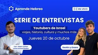 Serie de Entrevista 🎤  Gastón y Oxana en Israel