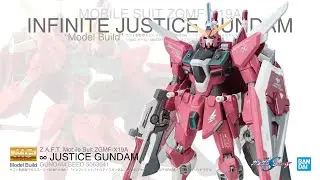 Gundam Seed ∞ Justice Gundam ZGMF-X19A MG 1/100丨ASMR Model Build丨Bandai
