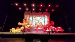 Dragon Dace at the Tilles Center for the performing Arts 2024 舞龙庆新春 ！