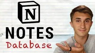 Notion App Tutorial: Creating a Notes Database! 📔