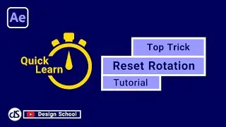 Unlock Hidden Shortcut! Reset Rotation & Position in After Effects