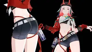 [Honkaistarrail MMD - Automotivo Extradimentional ]  崩壞星穹鐵道 mmd - 亂破 Rappa