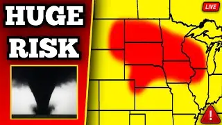 The Giant Tornadoes In South Dakota, As They Occurred Live - July 28th, 2025