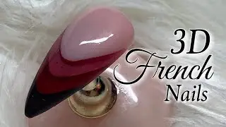 How To: 3D French with Builder Gel and Gel Polish