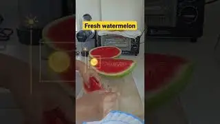 refreshing fresh watermelon 