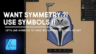 Symbols & Symmetry Demo/Tutorial for Affinity Designer on iPad