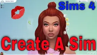 Sims 4 Create A Sim No CC Create A Pretty Female Sim PlayStation 4 Pro