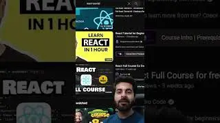 From where to learn react and next js || resources for react and next js